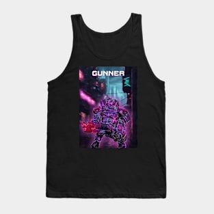 Gunner Siberpunk Style Tank Top